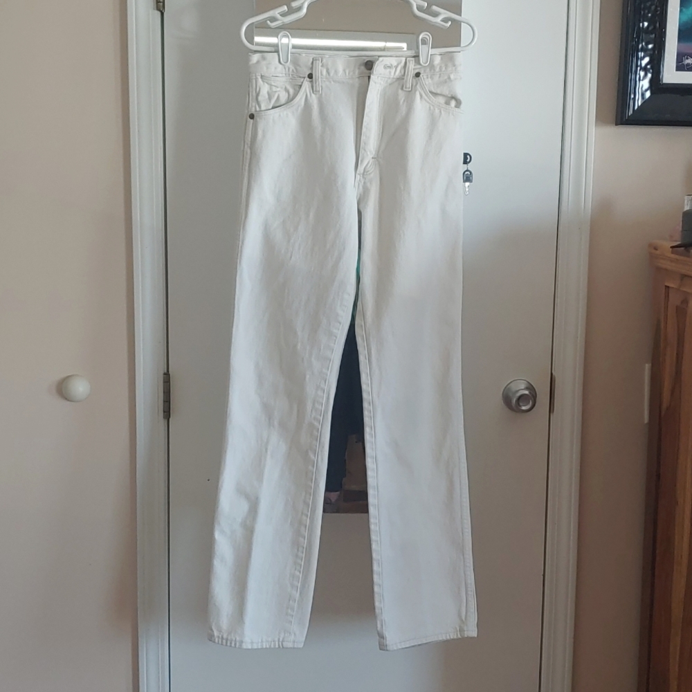Vintage White Wranglers